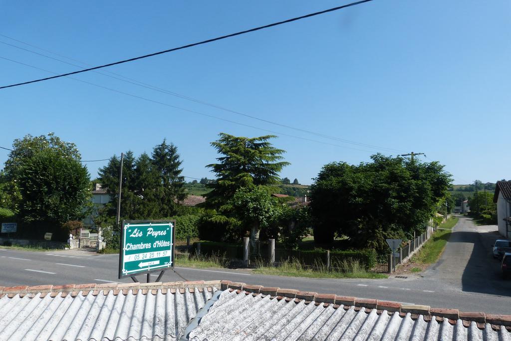 "Les Peyres" Hotel Lamothe-Landerron Quarto foto